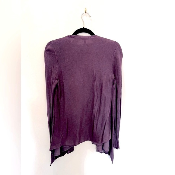 💜Vera Wang Waterfall Cardigan - Picture 2 of 4